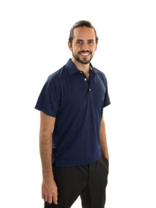 Playera Polo Dry-fit para Caballero, 100% poliéster con Bordado 